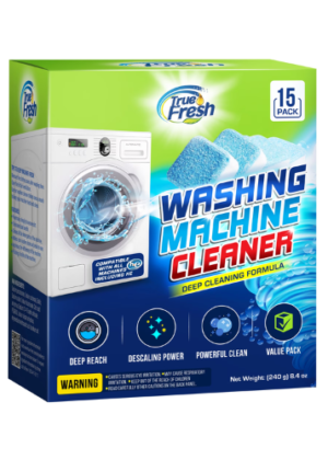 True Fresh Washing Machine Cleaning Tablets 15 Pack