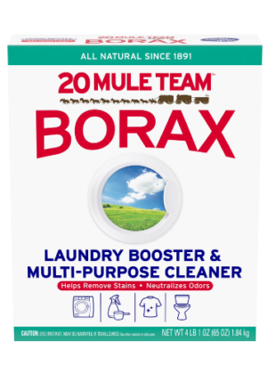 20 Mule Team All Natural Borax Laundry Detergent Booster & Multi-Purpose Household Cleaner